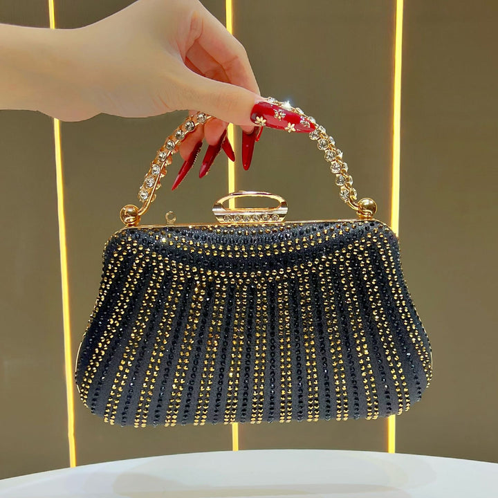 Decorative Rhinestone Evening Handbag