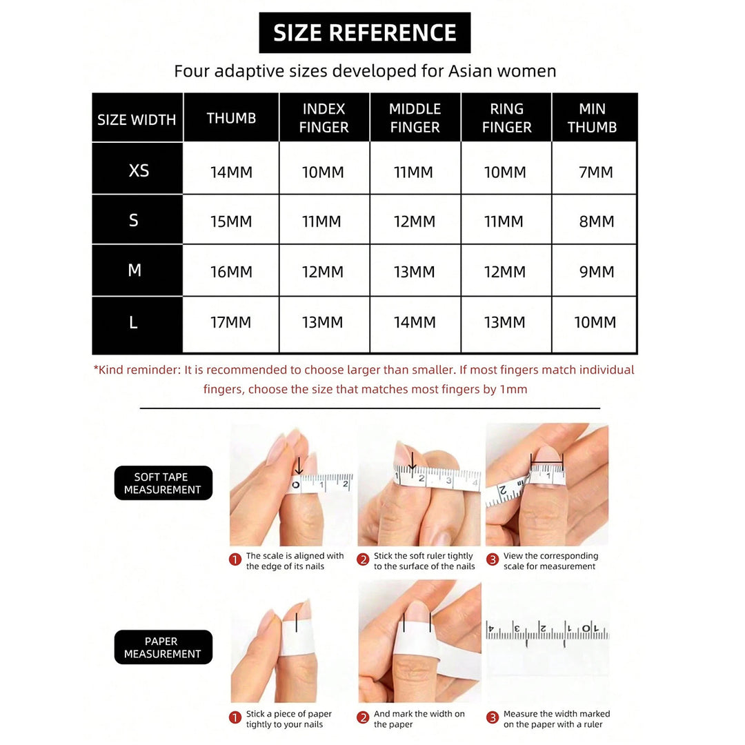 Artificial Nails with Artistic Designs Stornfield