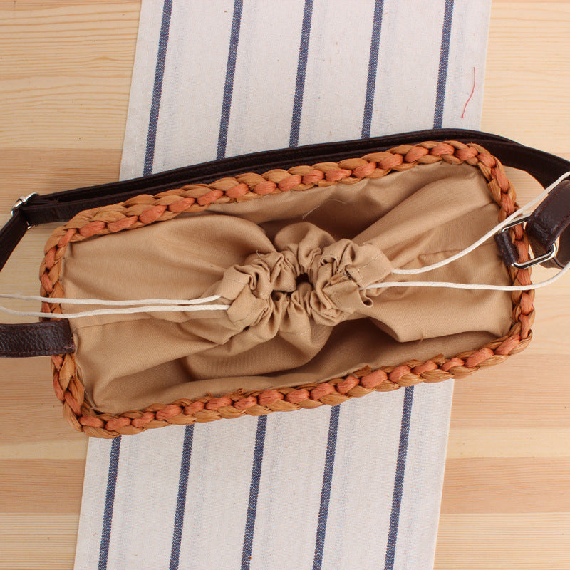 Handcrafted straw (shoulder bag) Stornfield