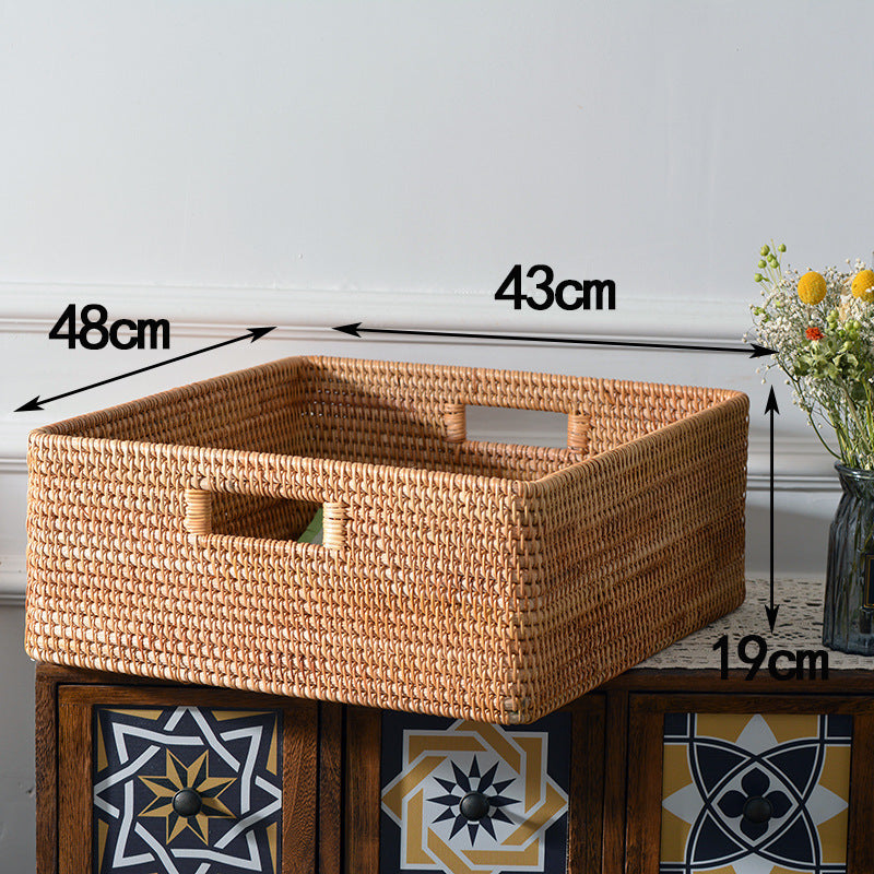 Women's braided storage basket Stornfield