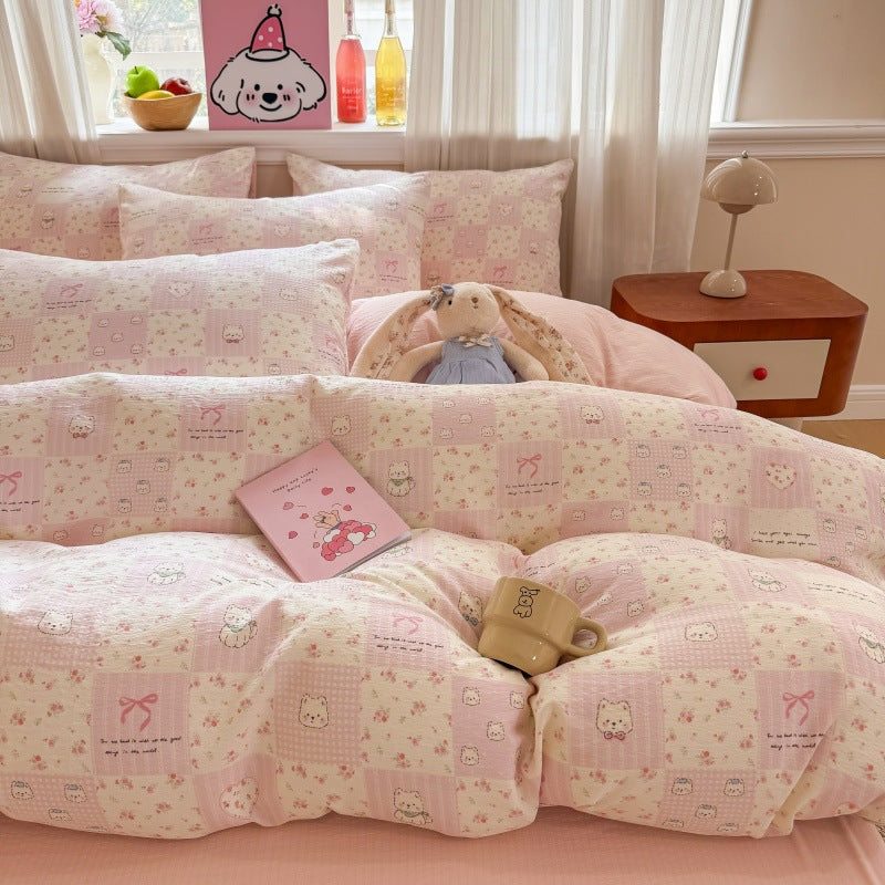 Cartoon-Themed Bedding Set