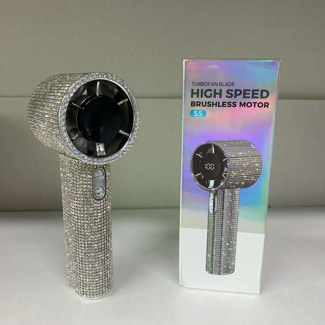 Women's High-Performance Handheld Hair Dryer with Brilliant Accents Stornfield