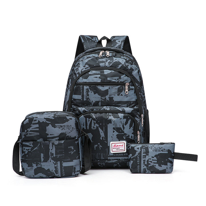 Sporty backpack with practical accessories Stornfield