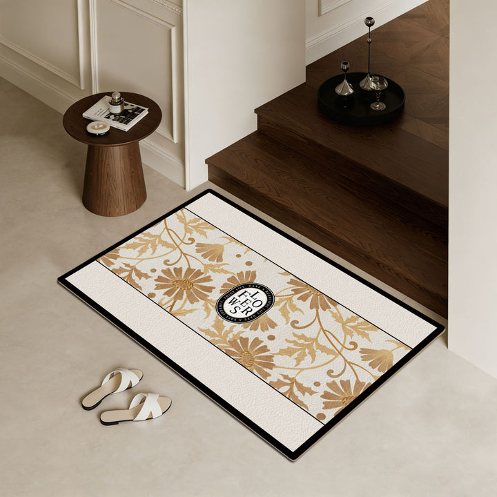 Modern Geometric Bath Mat Stornfield