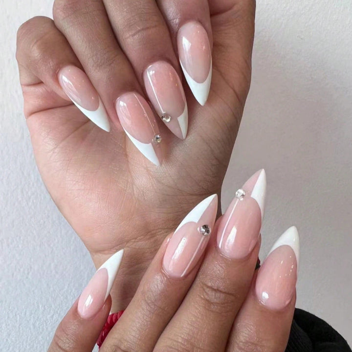 Elegant Stiletto Nail Art Design