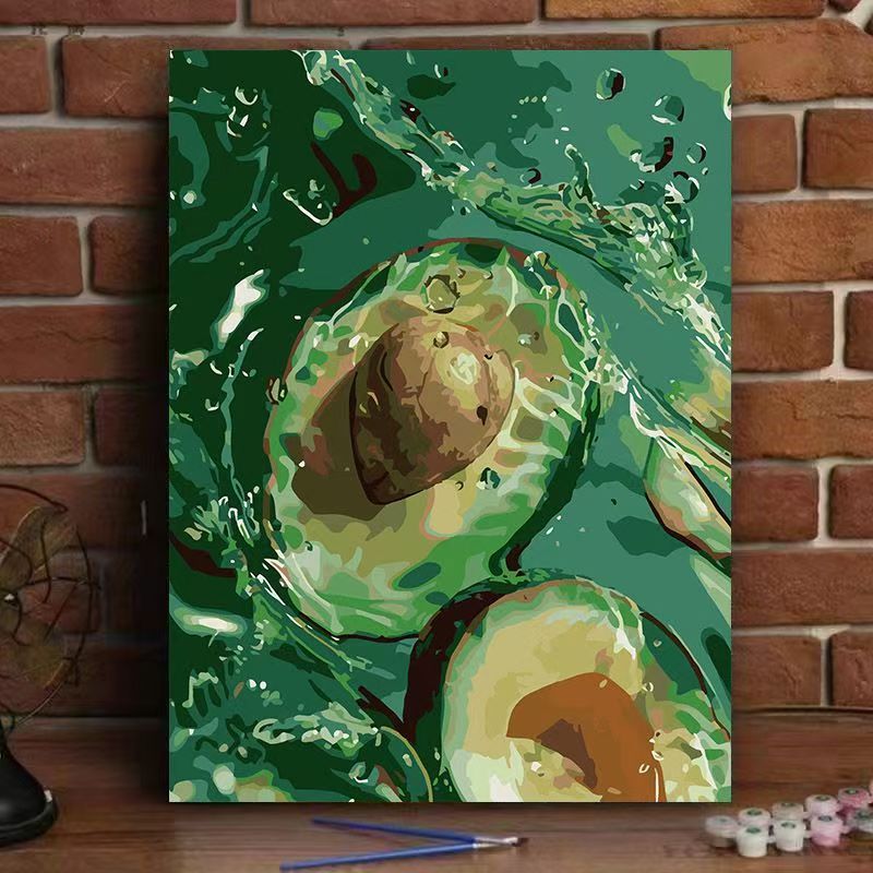 Vibrant Citrus-Inspired Wall Art Stornfield