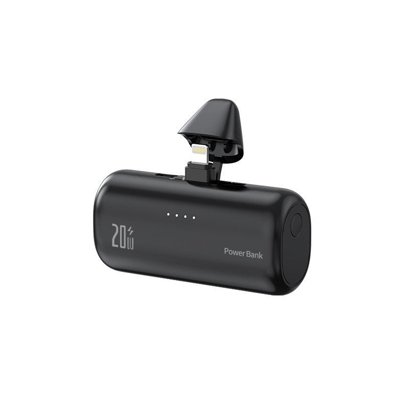 Portable power bank with integrated Lightning connector and fast charging function Stornfield
