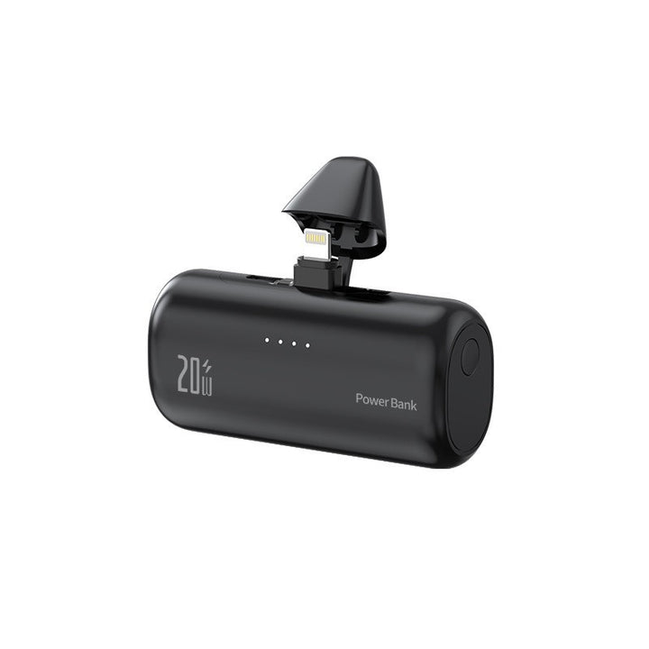 Portable power bank with integrated Lightning connector and fast charging function Stornfield