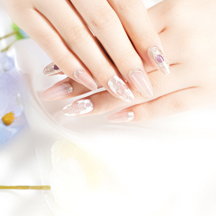 Elegant 3D Nail Art Set Stornfield