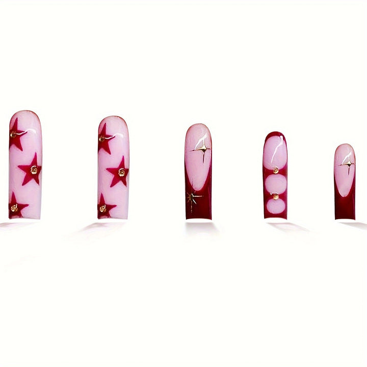 Star-Accent Press-On Nail Art Stornfield