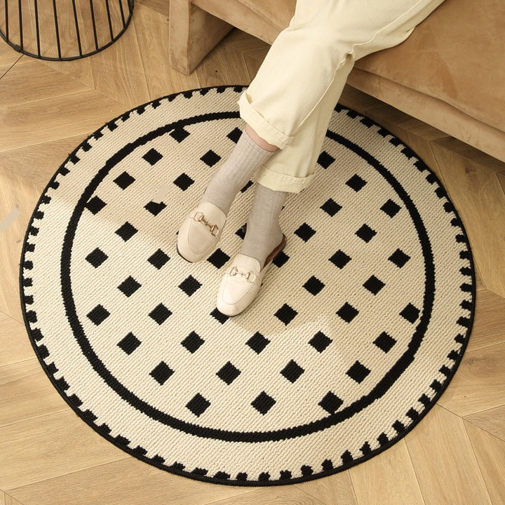 Decorative Round Area Rug
