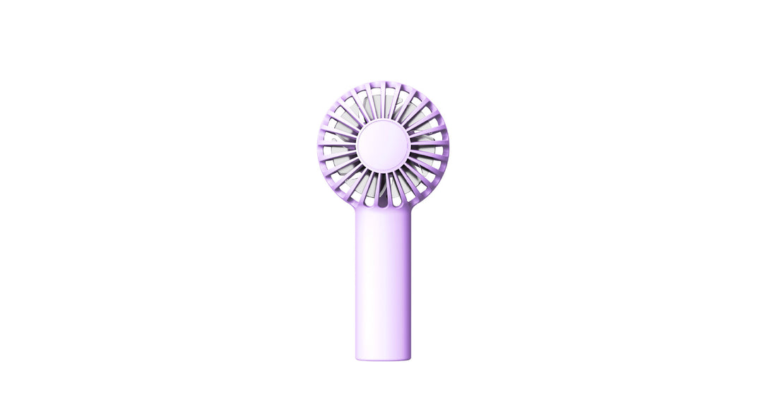 Women portable USB hand fan with flexible holder Stornfield