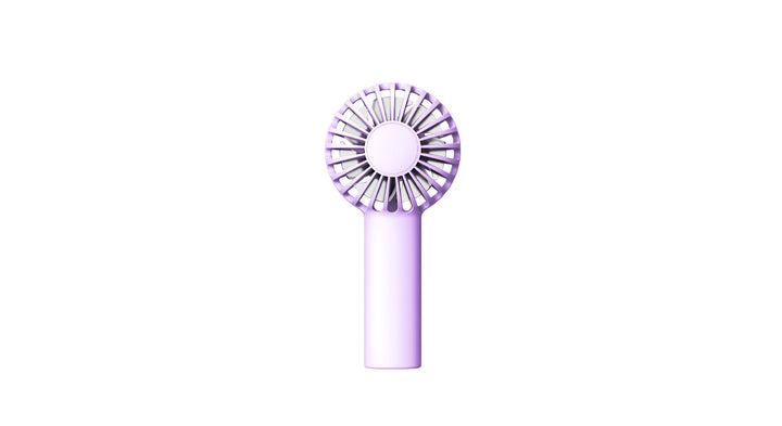 Women portable USB hand fan with flexible holder Stornfield