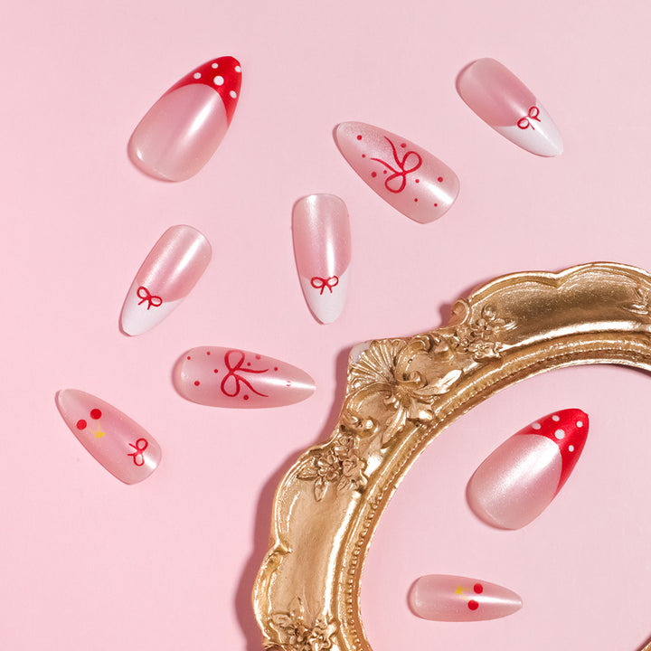 Artistic Themed Press-On Nail Set Stornfield