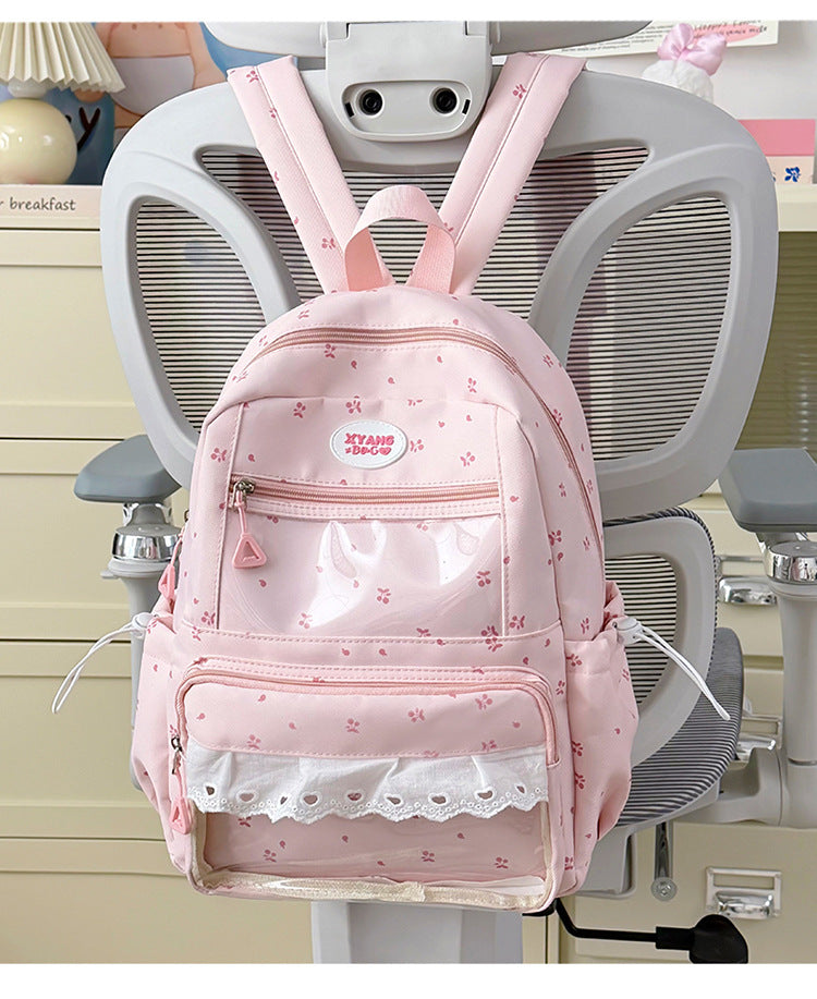 Playful Embroidered School Backpack Stornfield