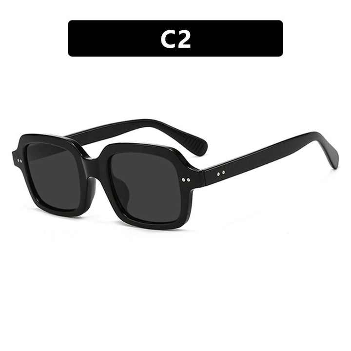 Ladies modern square sunglasses with wide frame and elegant design Stornfield
