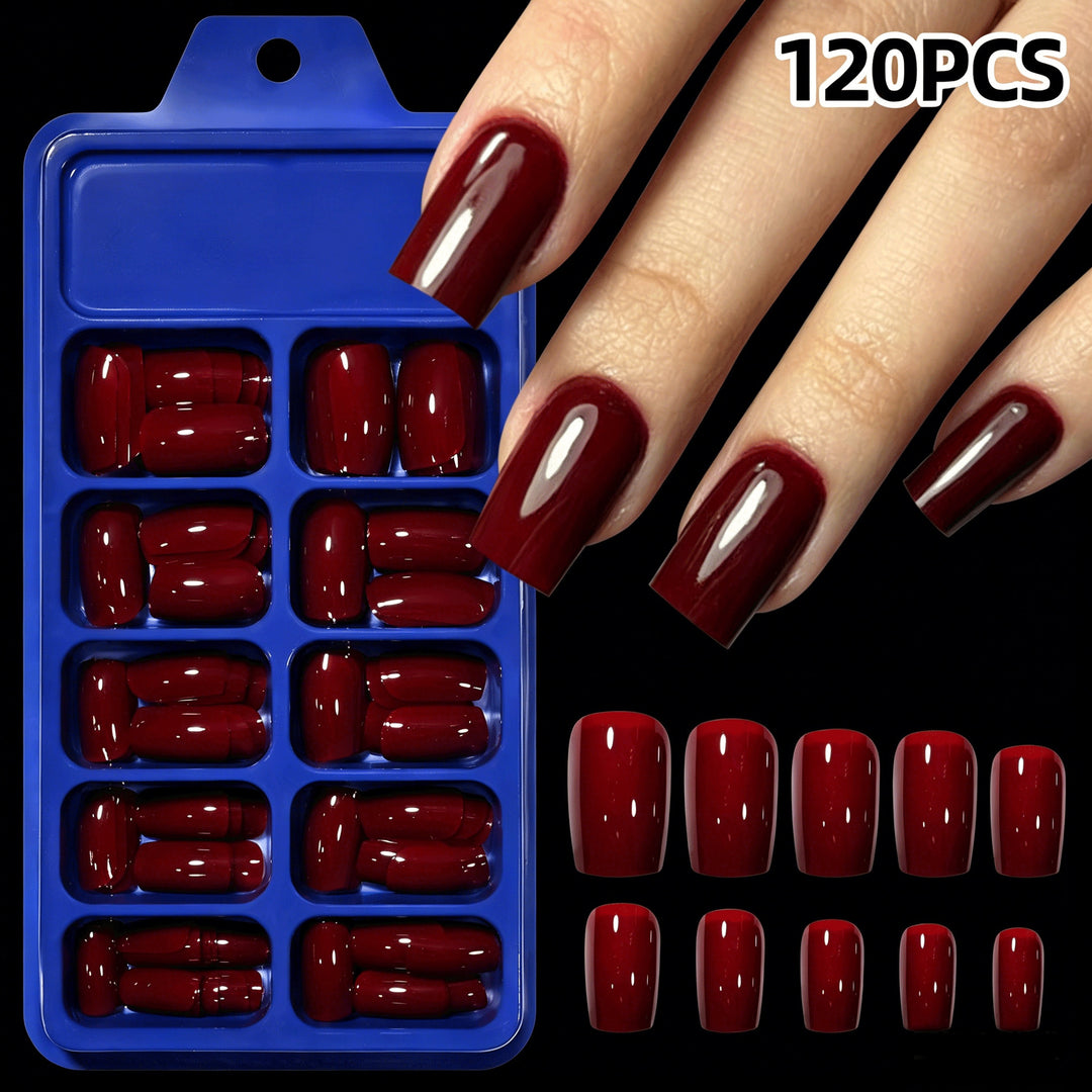 Premium Almond-Shaped False Nail Set Stornfield