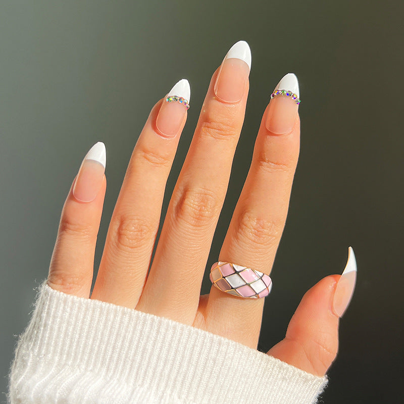 Stylish nail art with glitter accents Stornfield