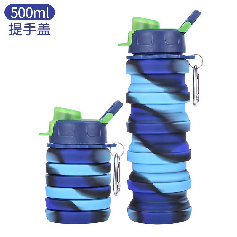 Unisex Collapsible Sports Water Bottle with Carabiner Stornfield