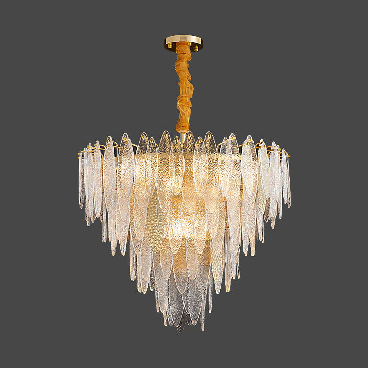 Elegantly Detailed Crystal Chandelier