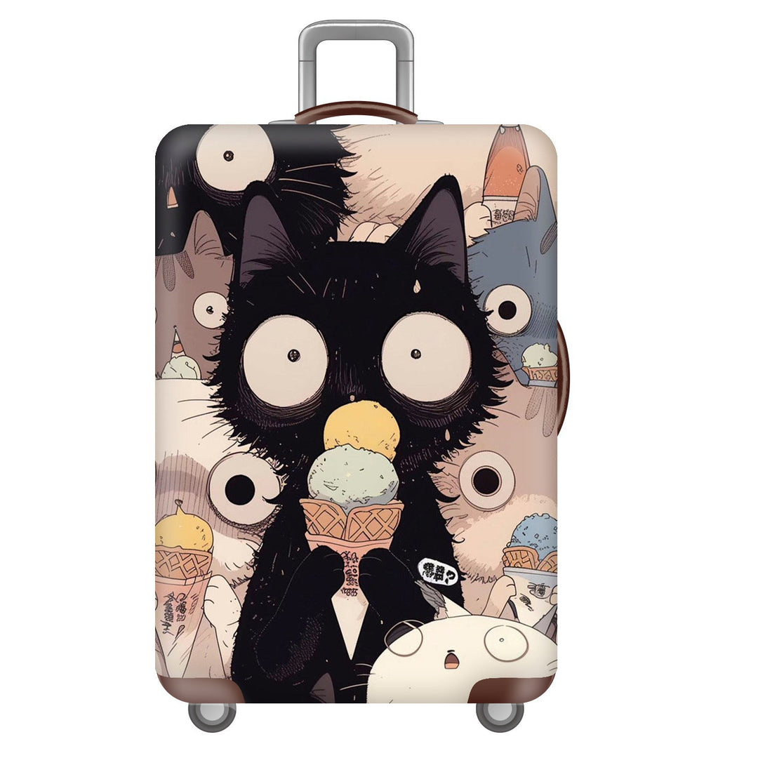 Unisex Hard Shell Suitcase with Inspiring Cityscape Stornfield