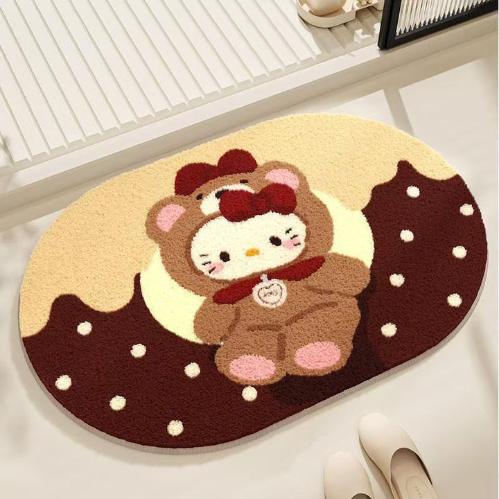 Cute Cartoon Character Bath Rug