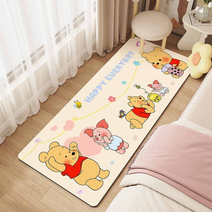 Cheerful Cartoon-Themed Area Rug