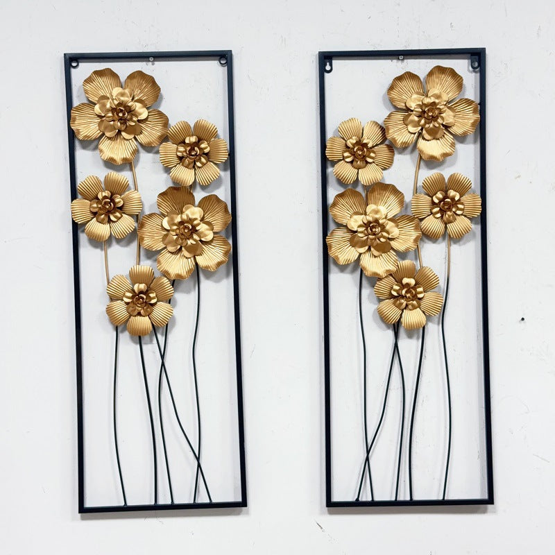 Artistic Floral Wall Metal Decor Stornfield