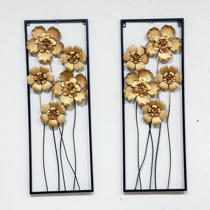 Artistic Floral Wall Metal Decor Stornfield