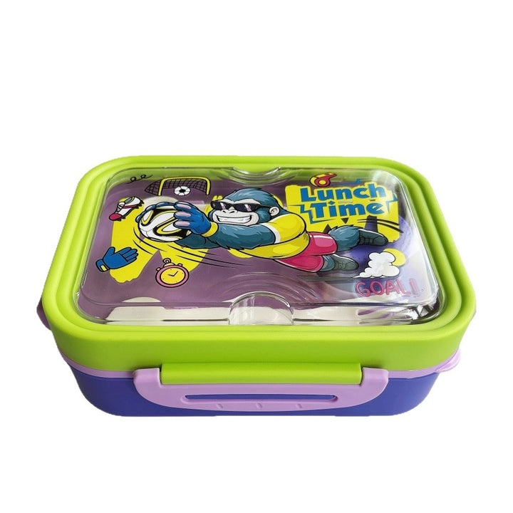 Cartoon-Themed Lunch Bento Box