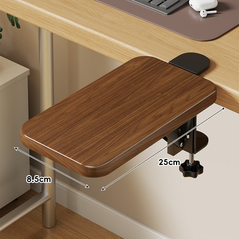 Under-Desk Sliding Keyboard Tray and Desk Extender with Smooth Glide Mount