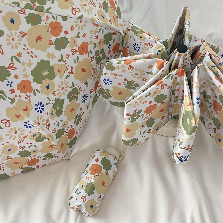 Women's Foldable Shoulder Bag with Floral Design Stornfield