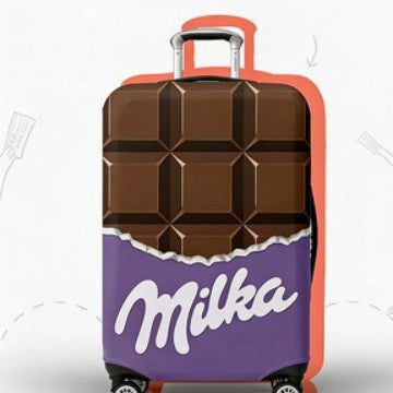 Unisex non-elastic Luggage protective cover with eye-catching design and water-repellent coating Stornfield
