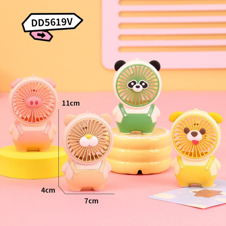 Women's Portable Mini Fan in Panda Design Stornfield