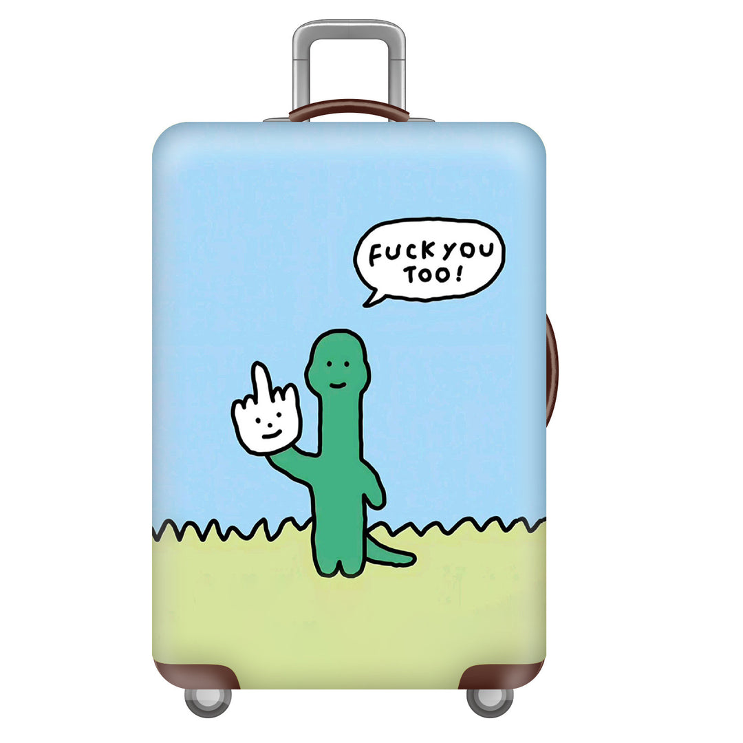 Women’s Hardshell Luggage with Creative Cartoon Design Stornfield