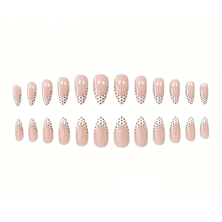 Artistic Polka Dot Nail Art Extensions Stornfield