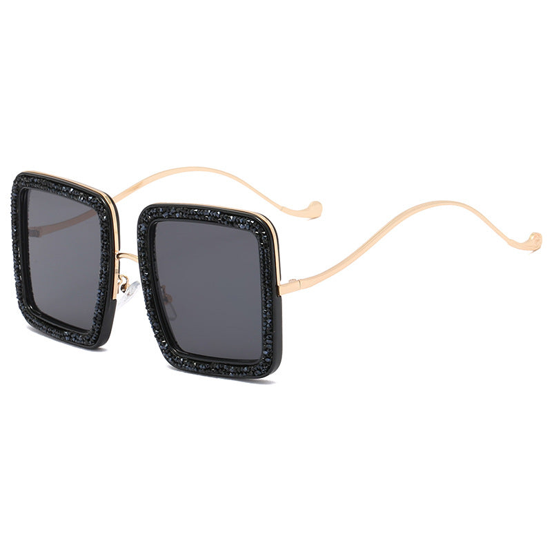 Women's glamorous sunglasses with sparkling crystal frame Stornfield