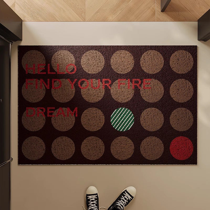 Welcome Message Indoor Doormat Stornfield