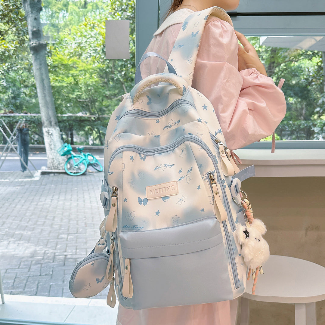 Trendy Patterned Backpack Stornfield