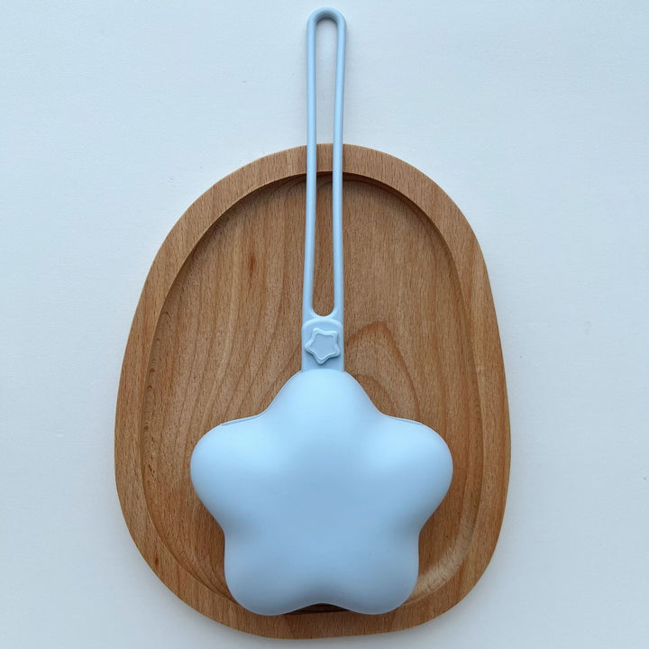 Silicone Star-Shaped Mini Pouch with Loop Strap