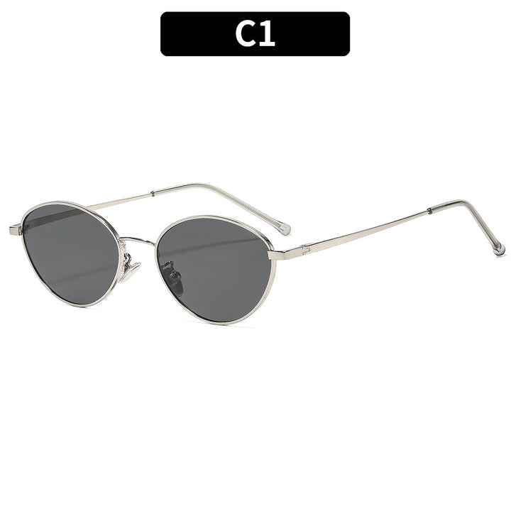Elegant Round Frame Sunglasses