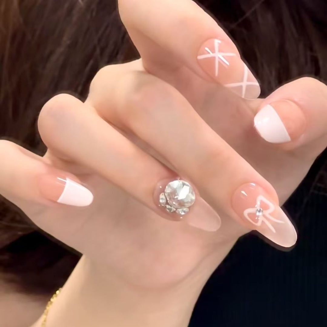 Elegant Stiletto Press-On Nail Art Stornfield