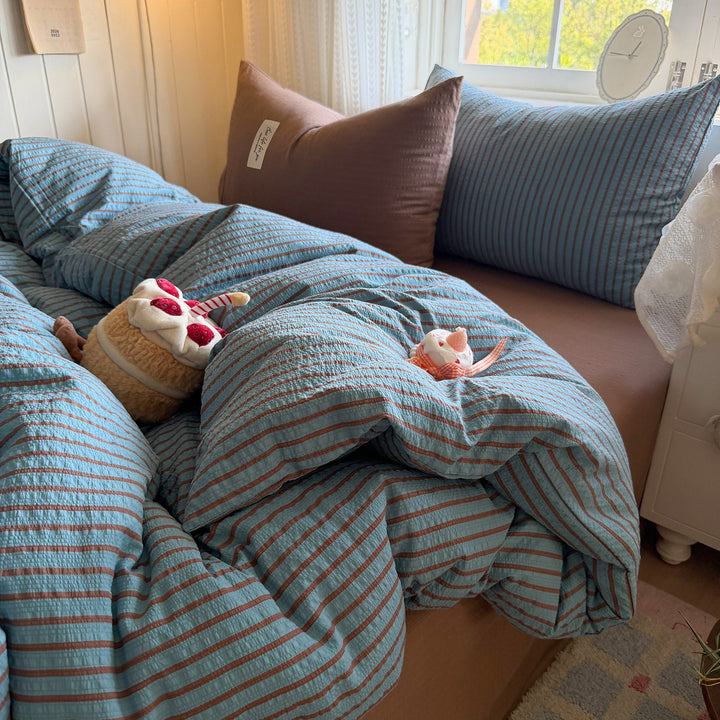 Cozy Patchwork Quilted Comforter Set