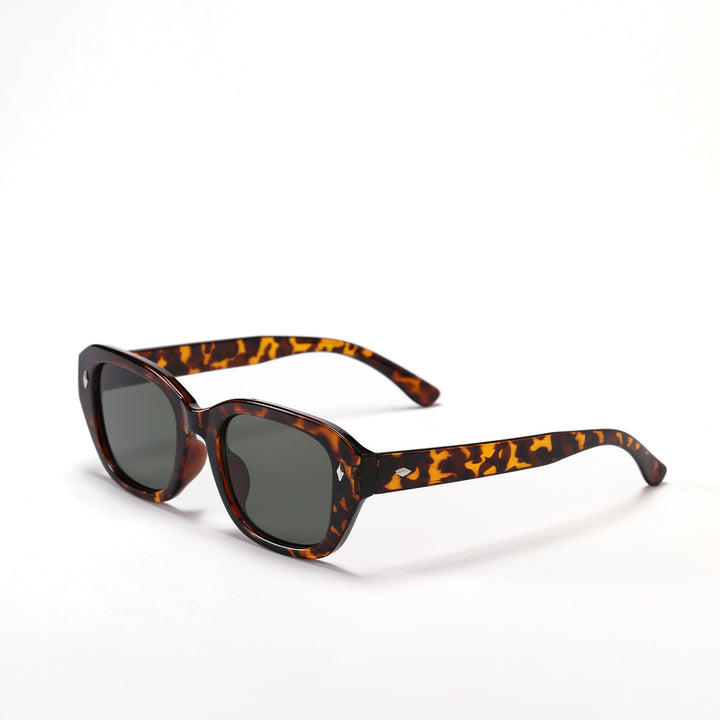 Women's stylish square sunglasses with high-quality tortoiseshell frame Stornfield