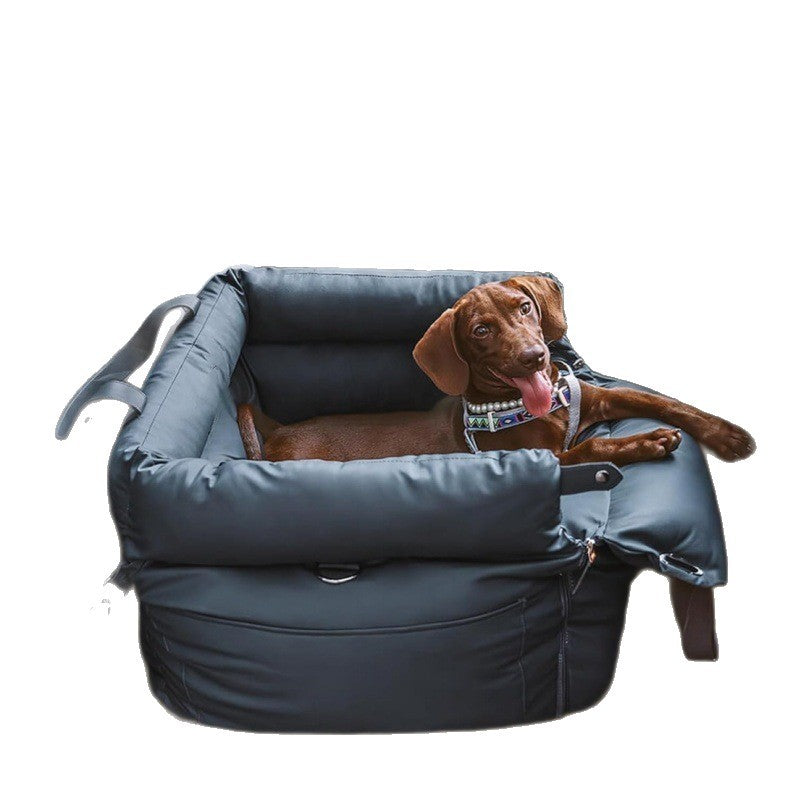 Orthopedic dog bed with removable carrying straps Stornfield