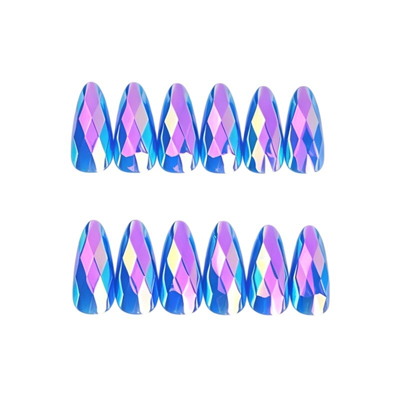 Diamond Pattern Nail Art Set Stornfield