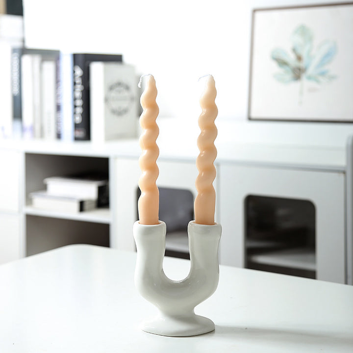 Decorative Flower Candle Holder Stornfeild