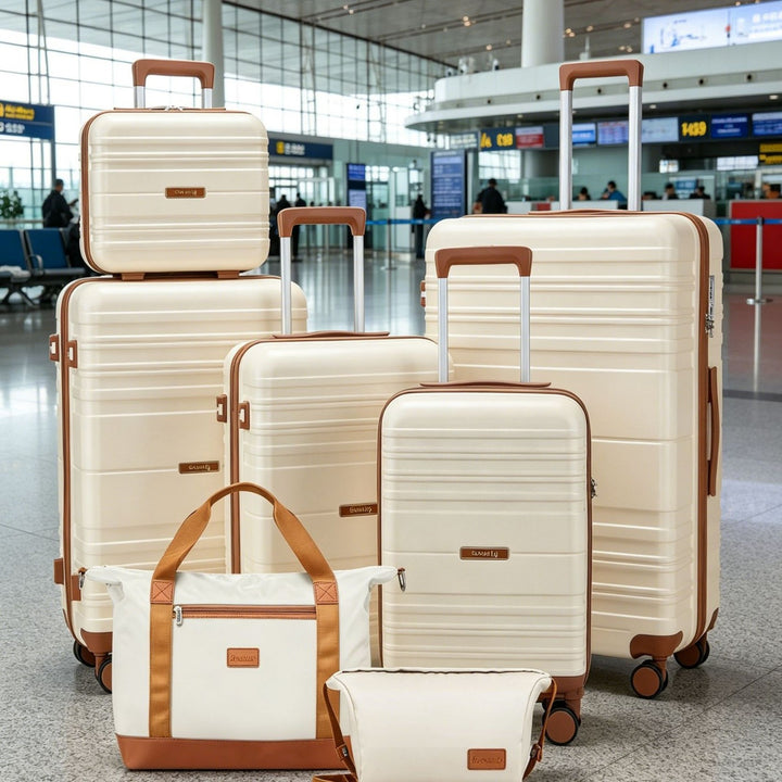 Unisex Versatile Expandable Hard Shell Travel Luggage Set Stornfield