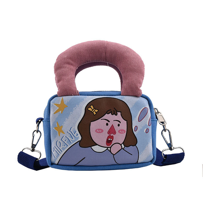 Fun Cartoon Character Shoulder Bag