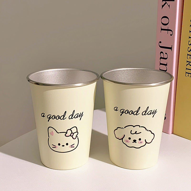 Ceramic mug with cheerful sheep motif Stornfield